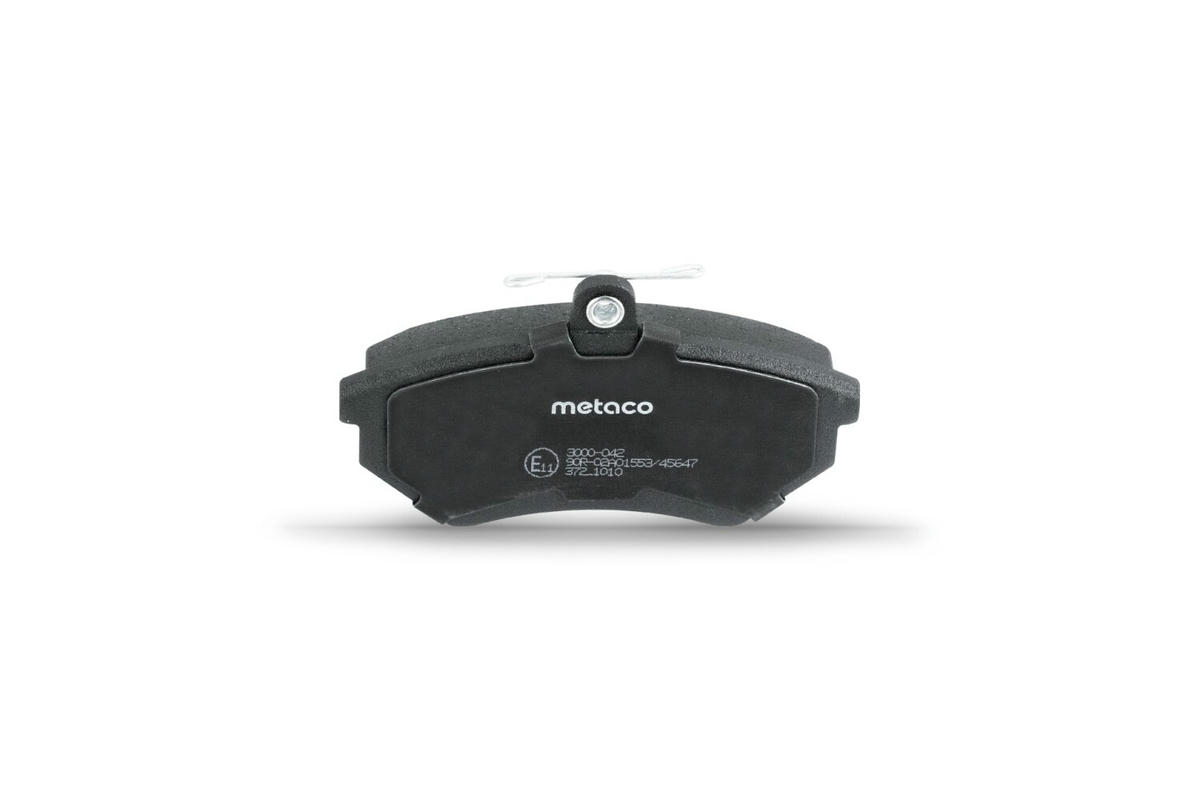 Колодки тормозные передние к-кт metaco 3000-042 preview 4