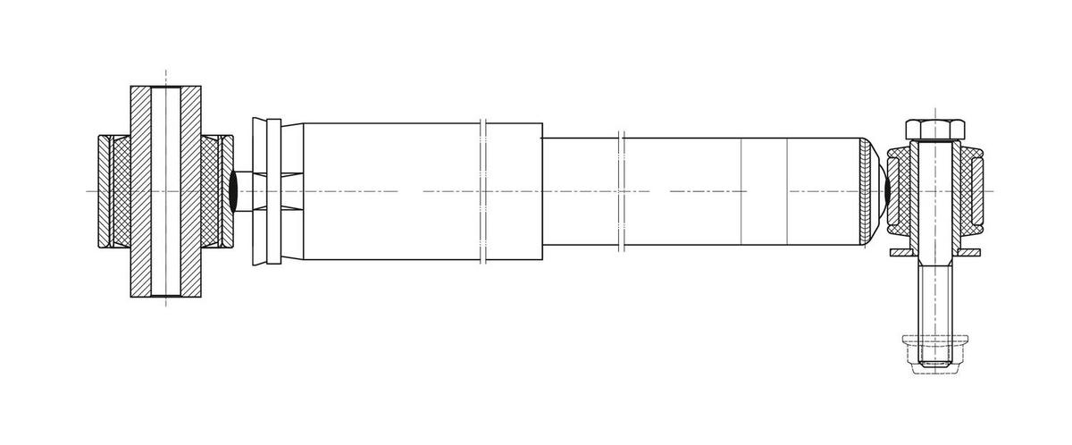 Амортизатор задний TRIALLI AG 09507 preview 2