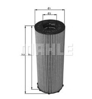 Фильтр масляный MAHLE OX 1963 D preview 2