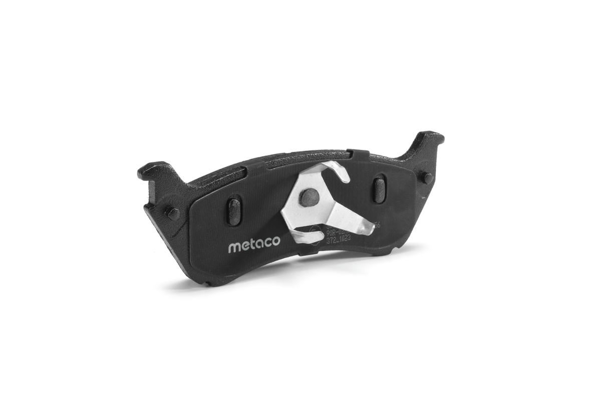 Колодки тормозные задние дисковые к-кт metaco 3010-195 preview 2