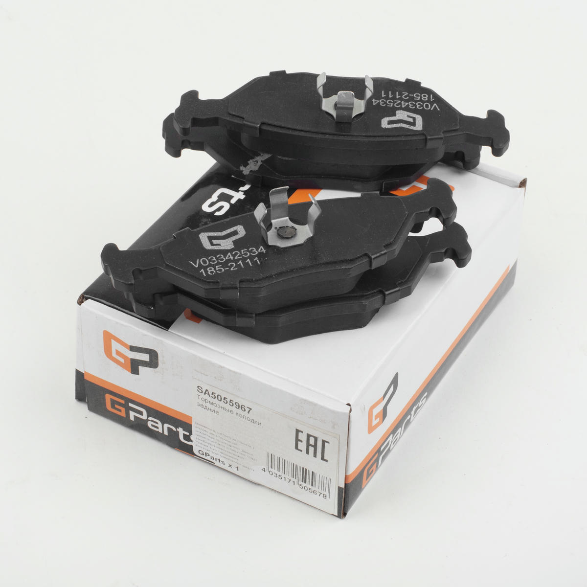 Колодки тормозные задние к-кт Gparts SA5055967 preview 2
