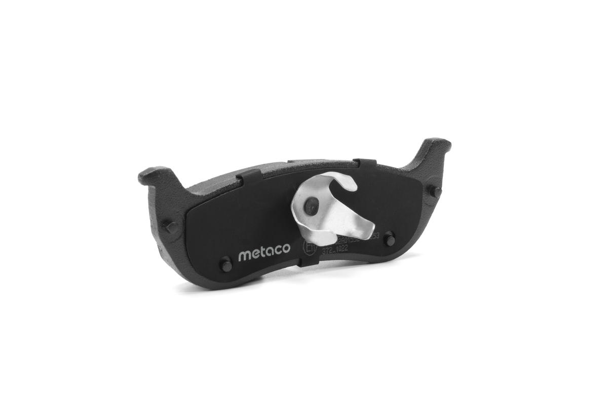 Колодки тормозные задние дисковые к-кт metaco 3010-215 preview 2