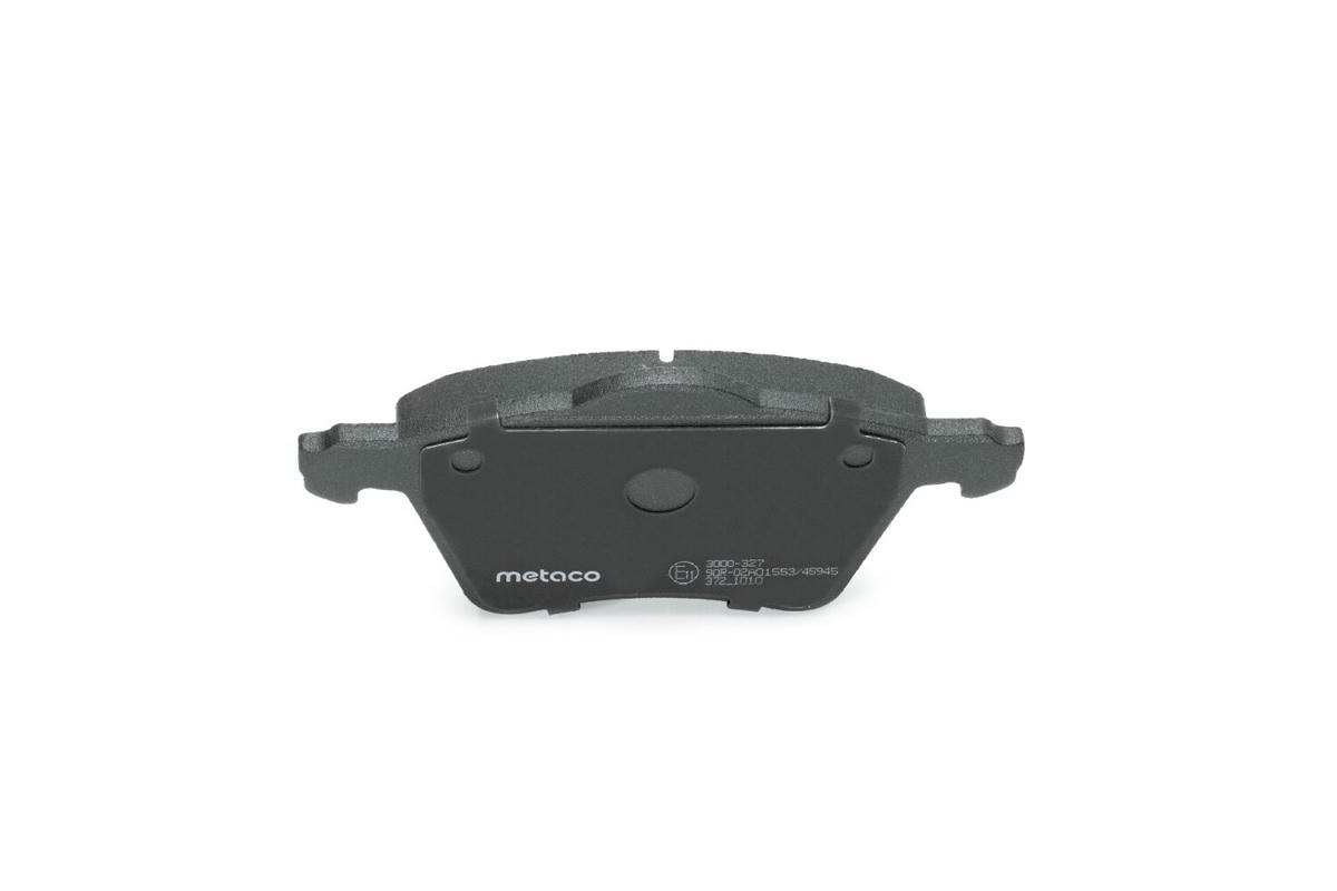Колодки тормозные передние к-кт metaco 3000-327 preview 5