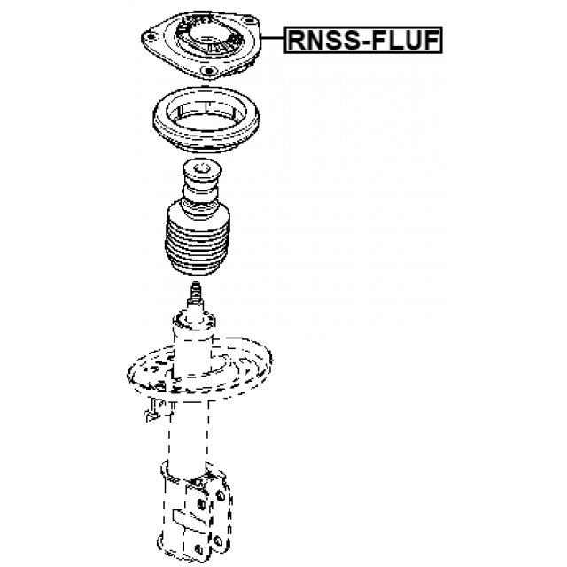 Опора переднего амортизатора preview 2