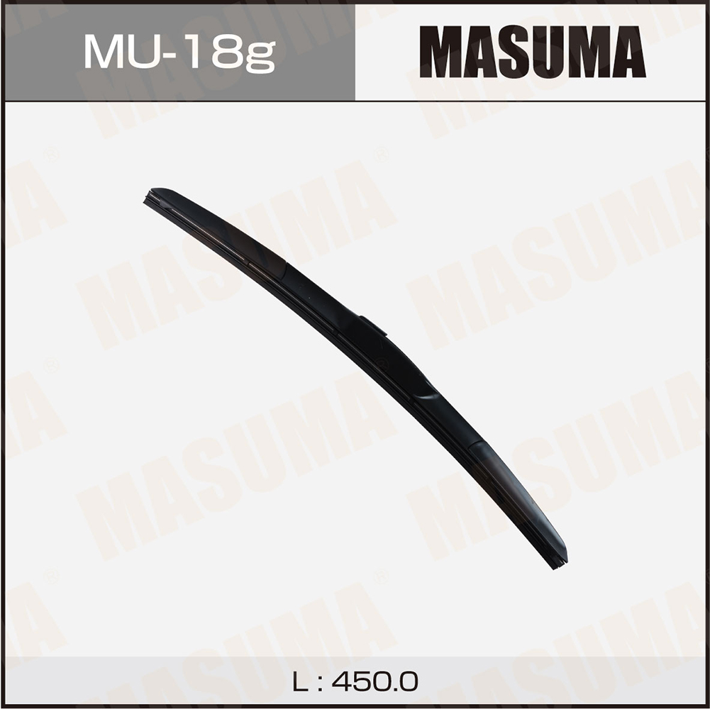 Щетка стеклоочистителя 450 мм гибридная 1 шт MASUMA Aero Vogue MU-18g preview 1