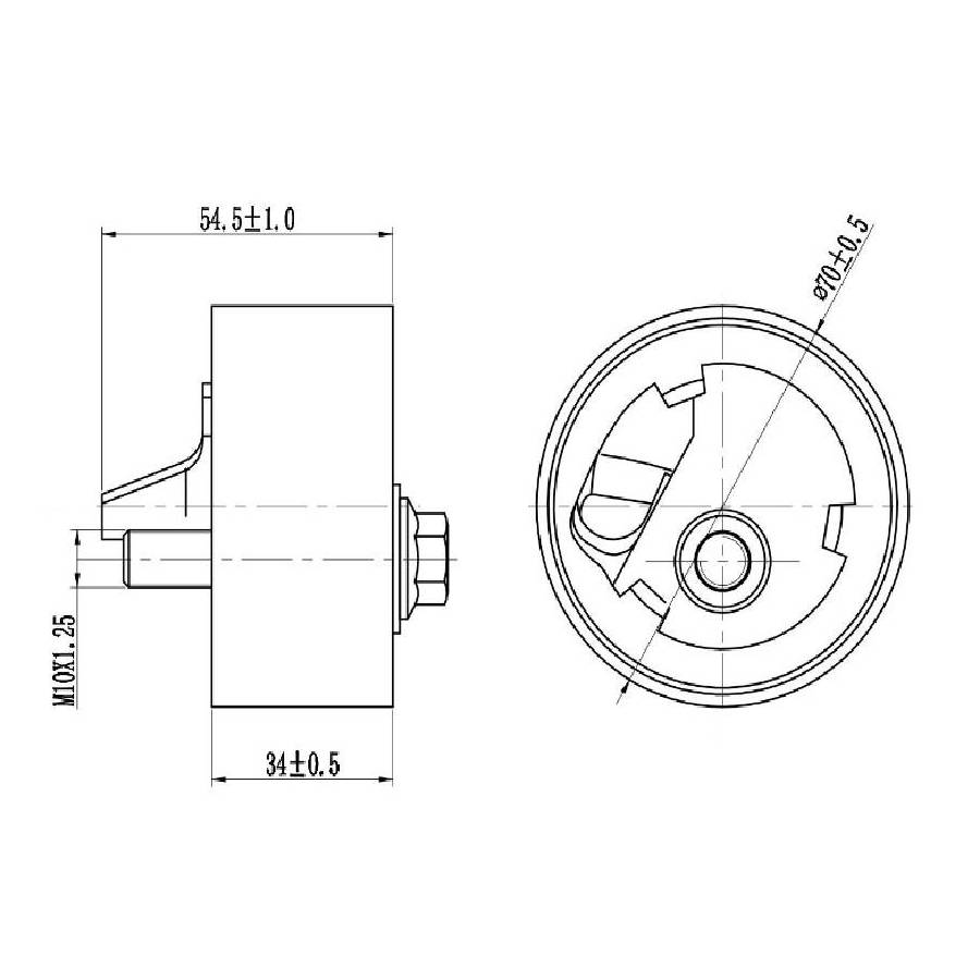 Ролик ГРМ TRIALLI CM 6150 preview 3