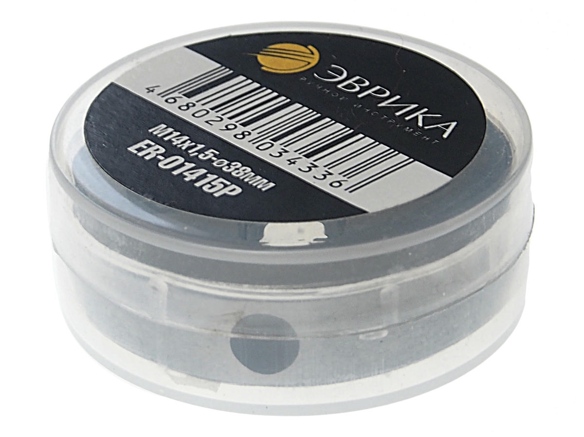 Плашка M14x1,5-o38мм, в пластиковом футляреЭВРИКА preview 1