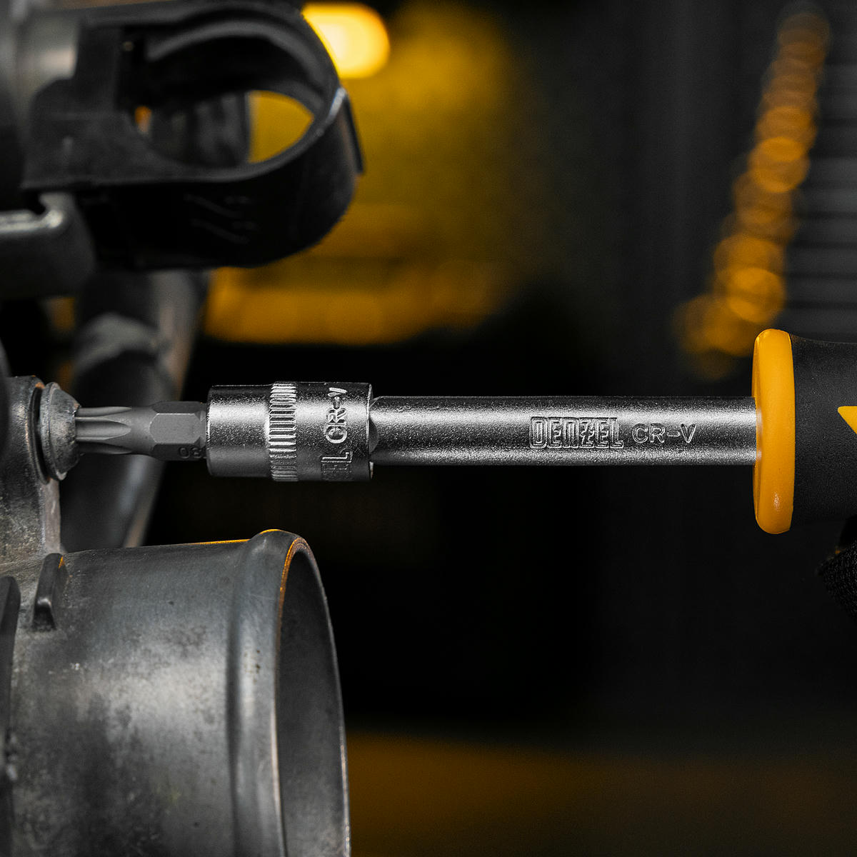 Набор инструмента 82 пред. 1/2", 1/4", CrV, S2 DENZEL preview 24