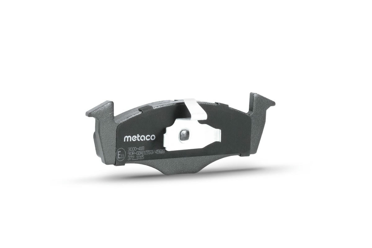 Колодки тормозные передние к-кт metaco 3000-418 preview 2