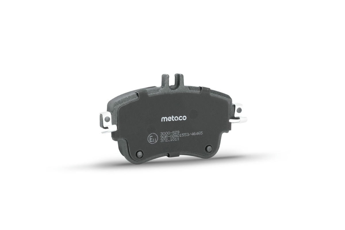 Колодки тормозные передние к-кт metaco 3000-529 preview 2