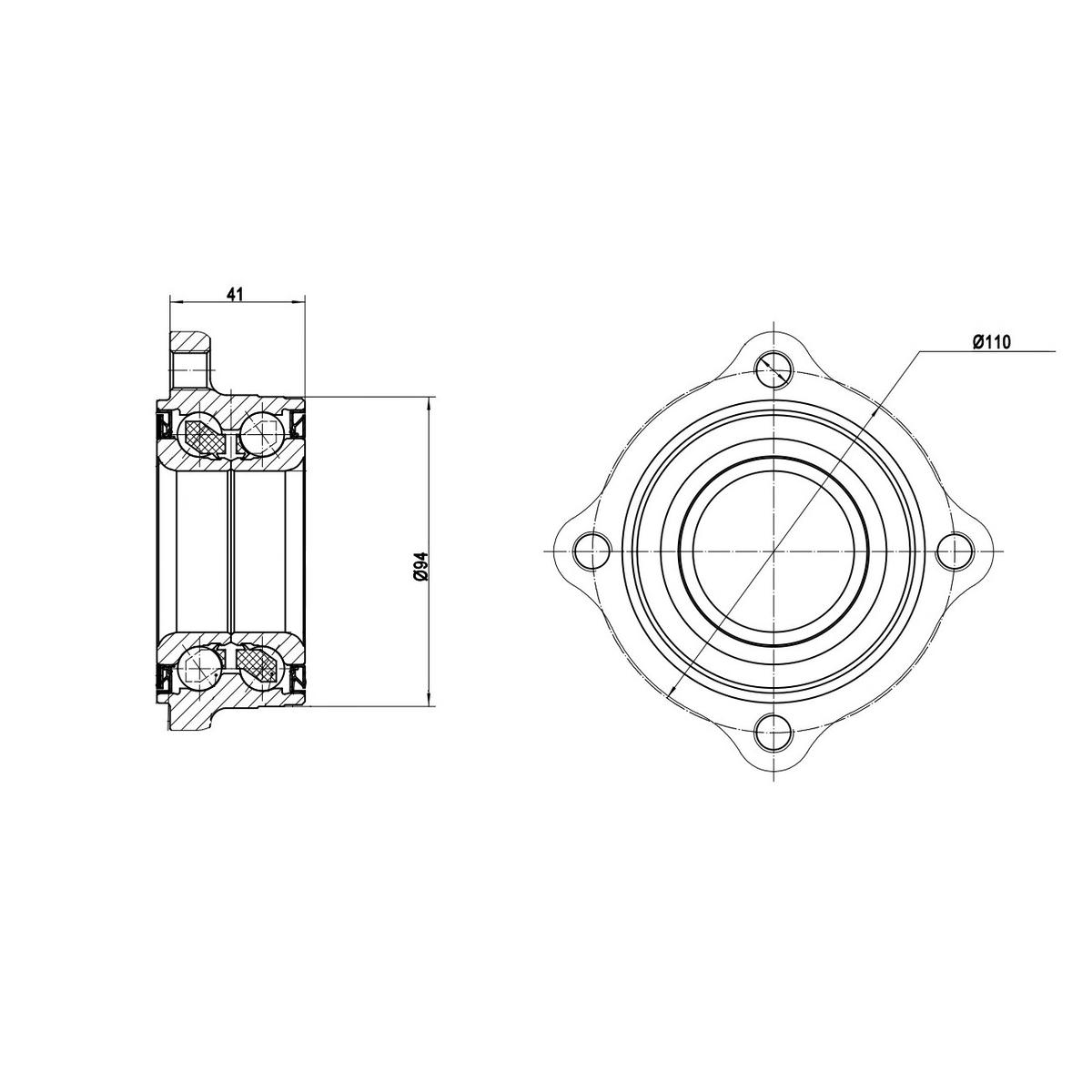 Подшипник ступицы TRIALLI MR 2638 preview 4