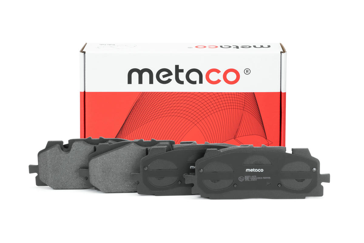 Колодки тормозные передние к-кт metaco 3000-429 preview 1 Колодки тормозные передние к-кт metaco 3000-429 preview 1