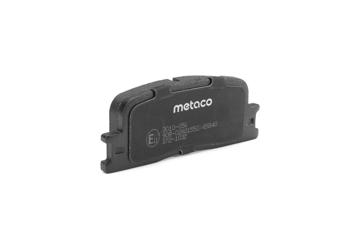 Колодки тормозные задние дисковые к-кт metaco 3010-056 preview 2