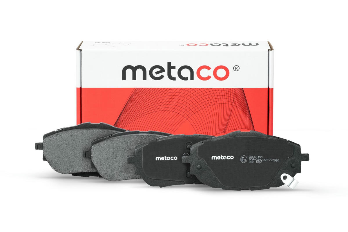 Колодки тормозные передние к-кт metaco 3000-155 preview 1 Колодки тормозные передние к-кт metaco 3000-155 preview 1
