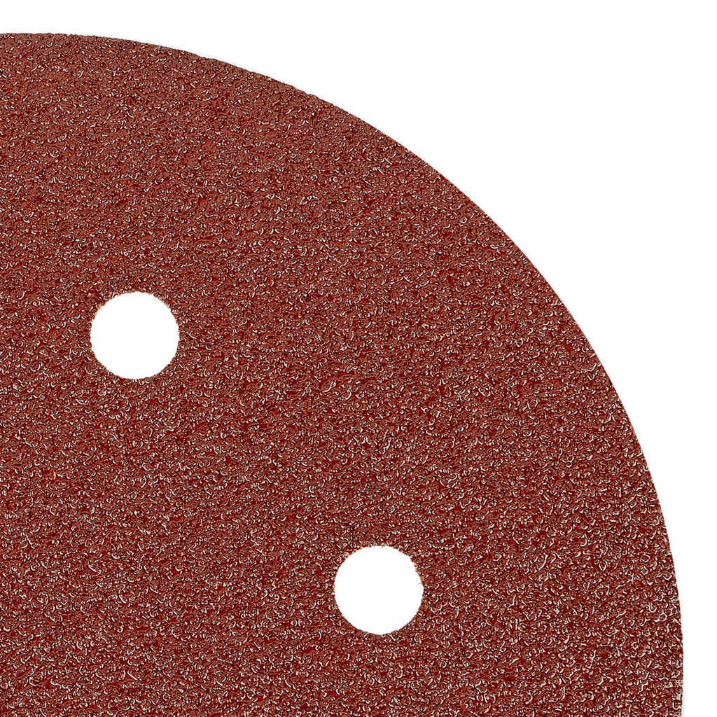 Круг абразивный на ворсовой подложке под "липучку", перфорированный, P 60, 150 мм, 5 шт MATRIX 73837 preview 4