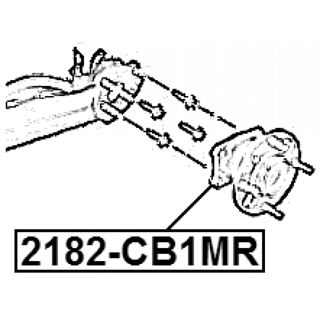 2182CB1MR_подшипник ступицы задней! ABS Ford Fiesta 08> preview 2