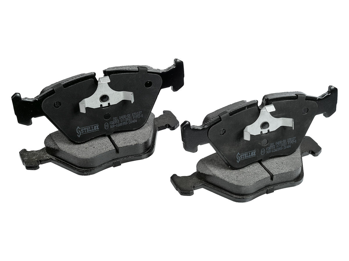 281 040B-SX_колодки дисковые передние! с антискрип. пластинами Audi 100/90 2.2-2.5TD/TDi &20V 86-91 preview 2