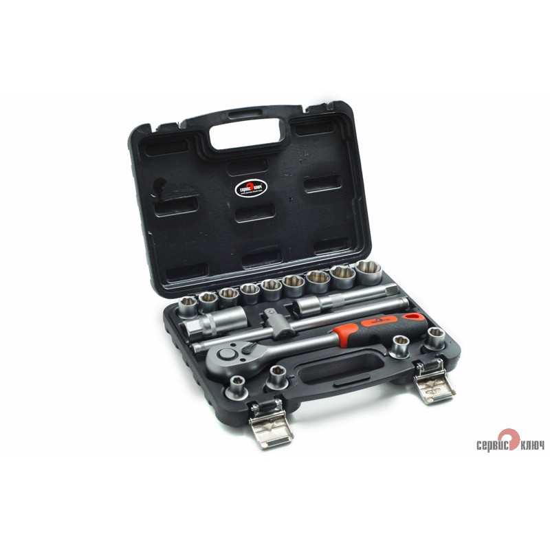 Набор инструмента 1/2" 17 предметов СЕРВИС КЛЮЧ preview 4