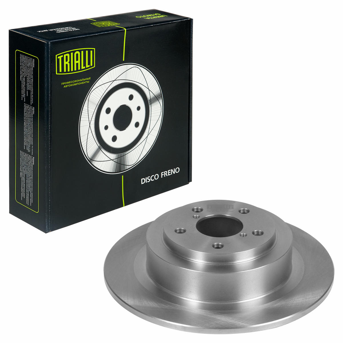 Диск тормозной задний TRIALLI DF 220102 preview 1