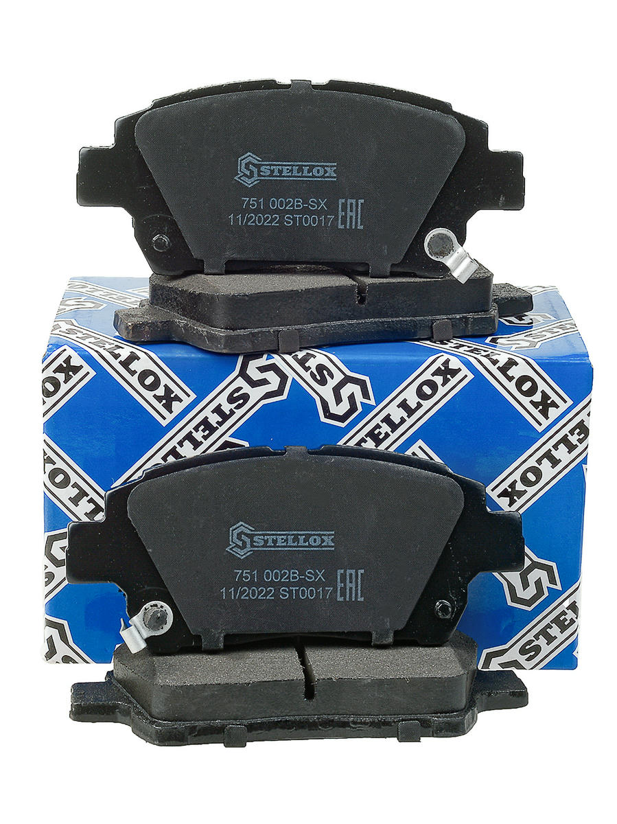 751 002B-SX_колодки дисковые п.! Toyota Yaris 1.0i-1.5i/1.4D 99>/Celica 1.8i WT-i 99> preview 2