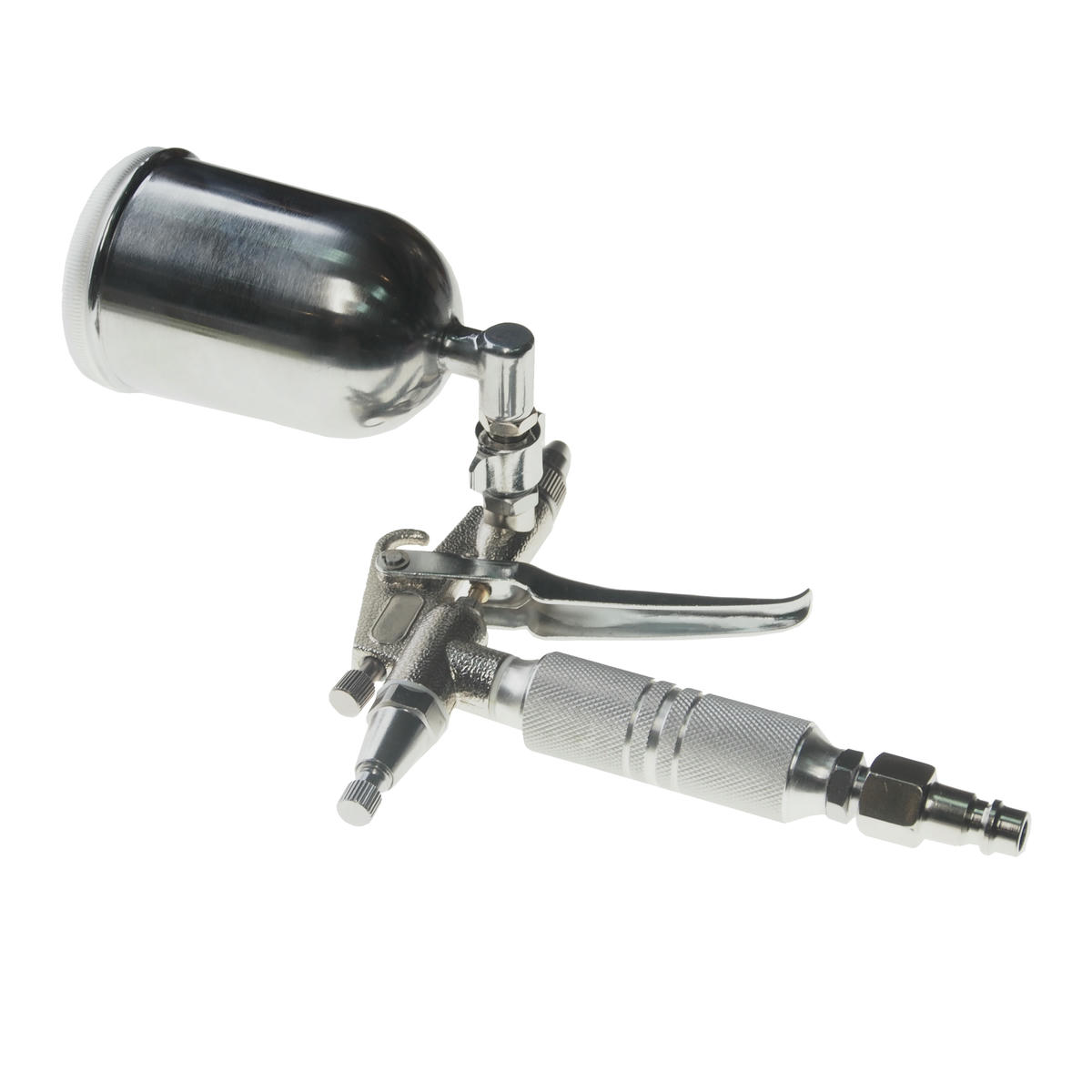 Краскопульт с верх. алюминиевым бачком 100мл 0,5мм ЭВРИКА preview 3