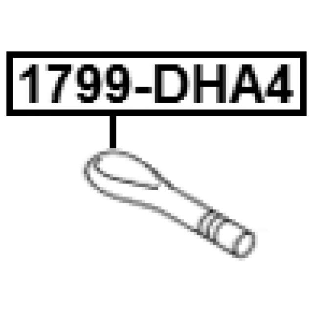 Петля буксировочная AUDI A4(B6/B7)/A6(C6)/Allroad 04-> FEBEST 1799-DHA4 preview 2