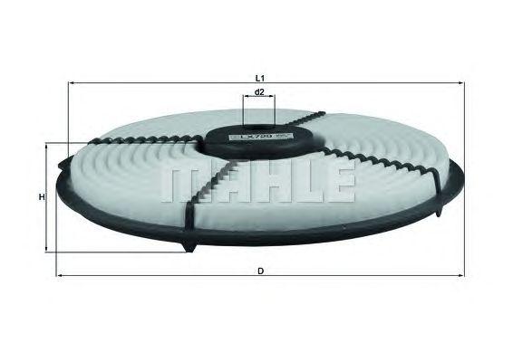 Фильтр воздушный KNECHT LX 729 preview 1 Фильтр воздушный KNECHT LX 729 preview 1