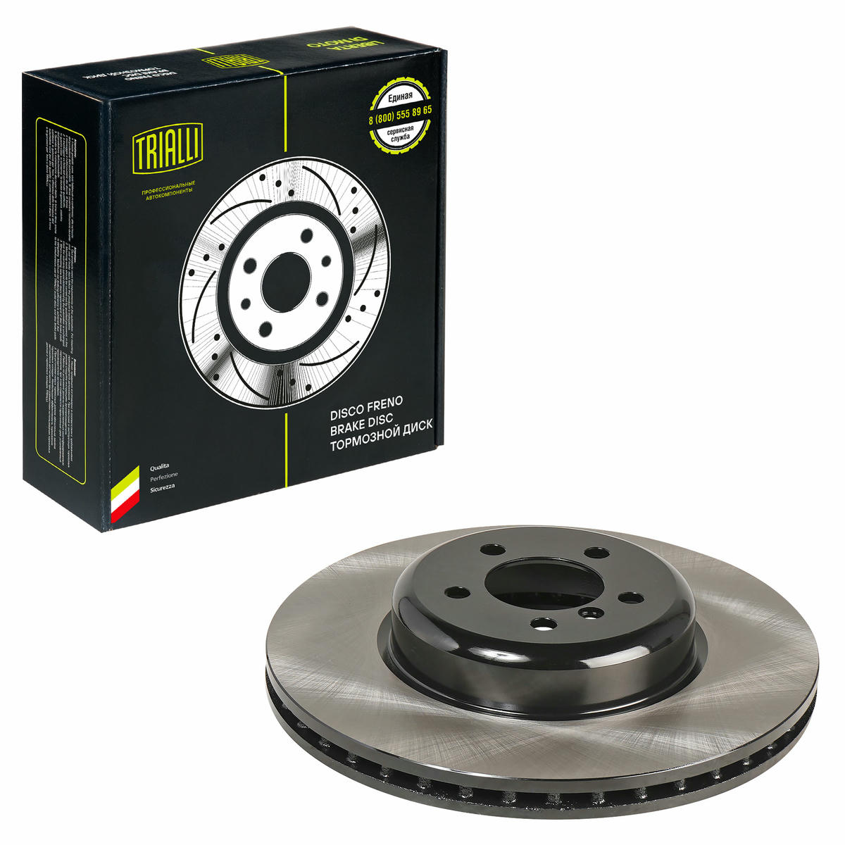 Диск торм. для а/м BMW 3 (F30) (11-)/4 (F32) (13-) перед. d=370 (M-sport) (DF 210215) preview 1