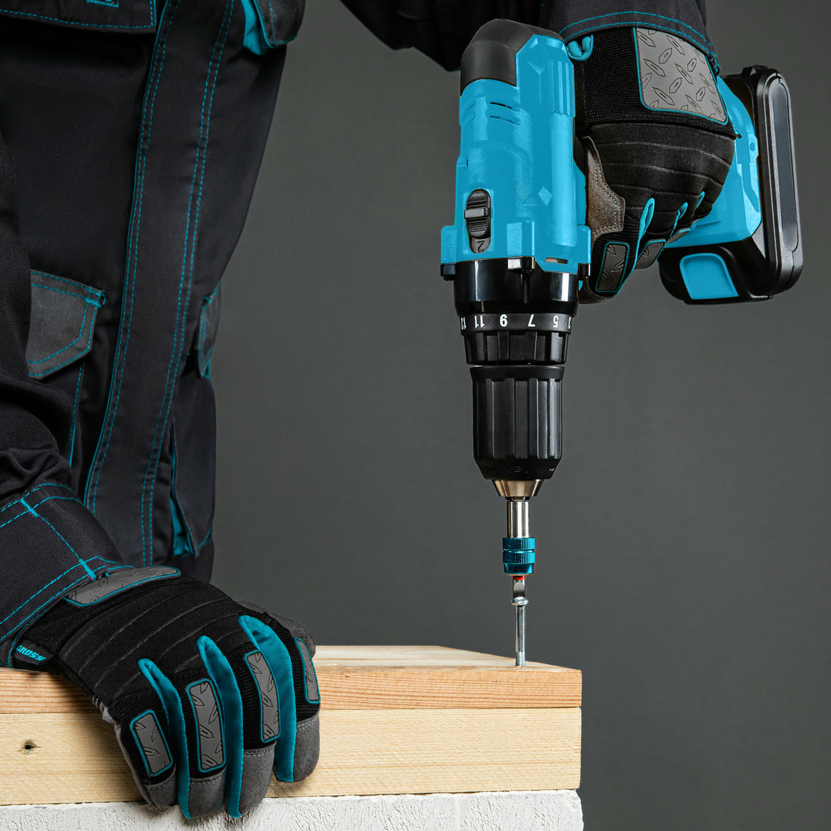 Набор бит, манитный адаптер,сталь S2 (пластиковый кейс) 32пр GROSS preview 5