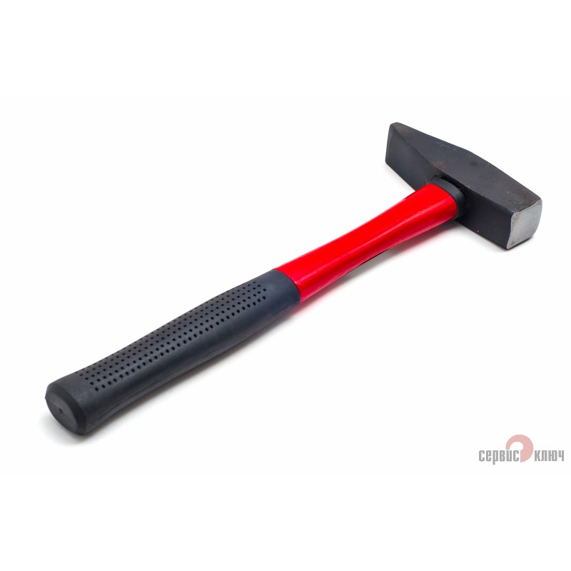 Молоток 800 гр. с фиберглассовой ручкой (квадратный боек) 75408 СЕРВИС КЛЮЧ preview 1