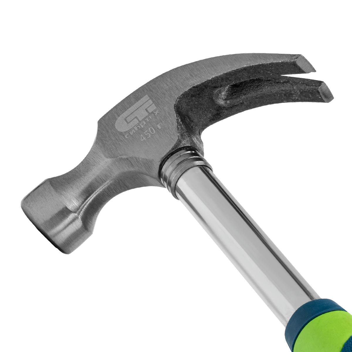 Молоток-гвоздодер 450гр. металл. обрезин. ручка СИБРТЕХ preview 3