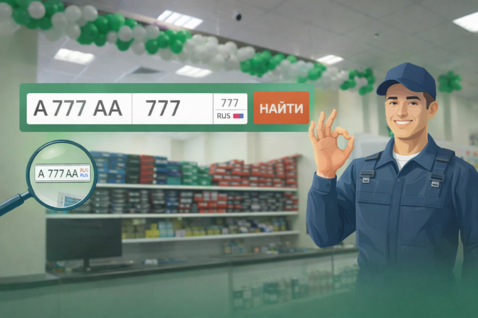 Ищете VIN? - уже не нужно. Подбор по госномеру — новый стандарт