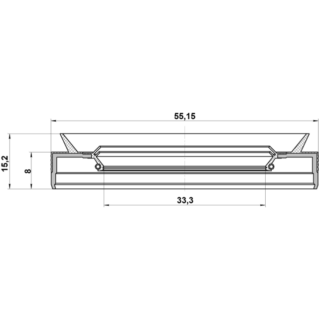 Сальник дифференциала FEBEST 95PEY-35550815C preview 2