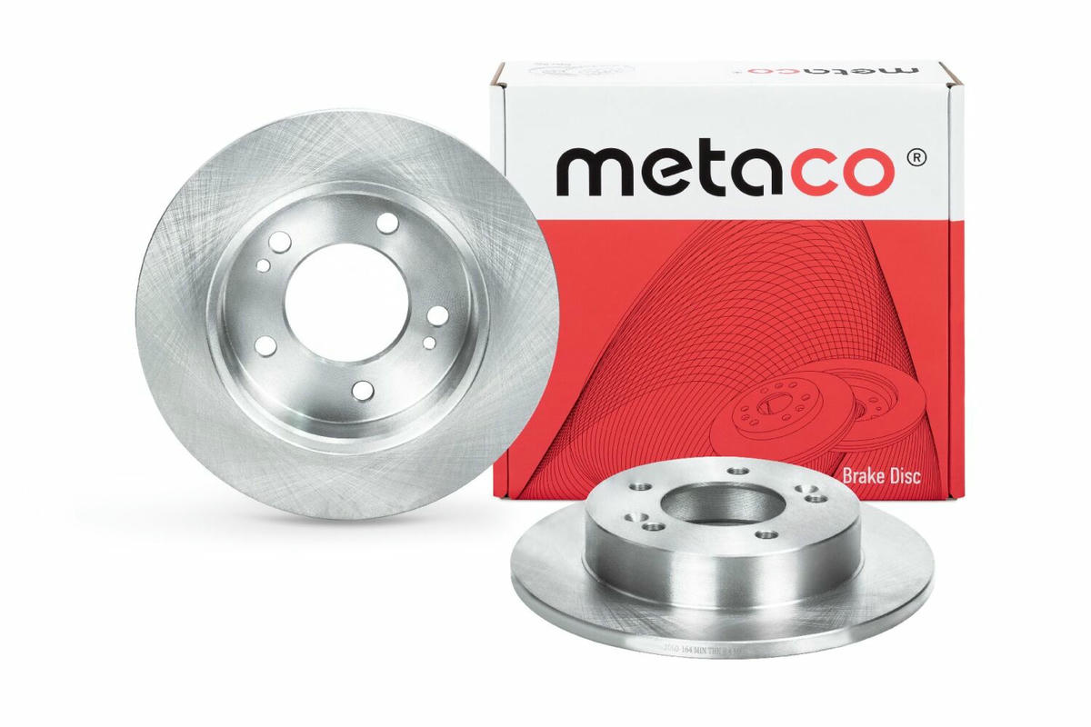 Диск тормозной задний metaco 3060-164 preview 3