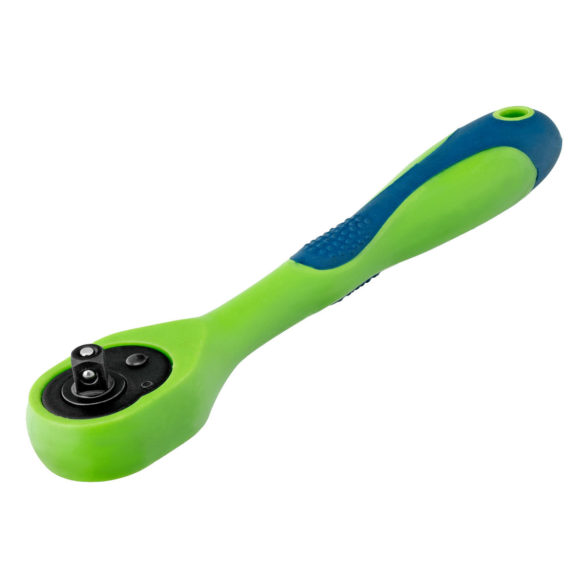 Ключ-трещотка, двухкомпонентная рукоятка, 1/4 Сибртех 14007 preview 2