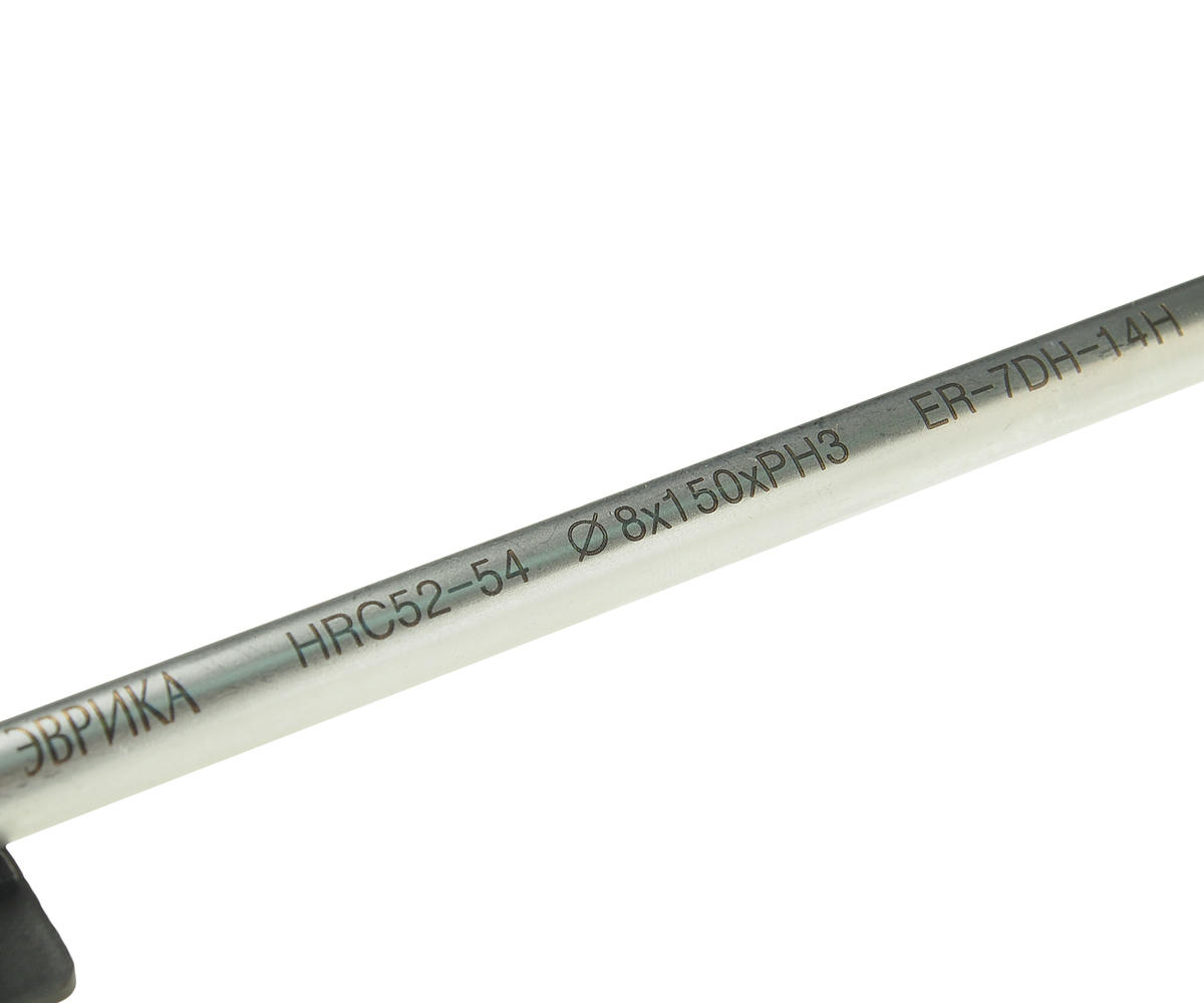 Отвертка крестовая ЭВРИКА PH3 8х150мм с противоскользящей ручкой preview 1