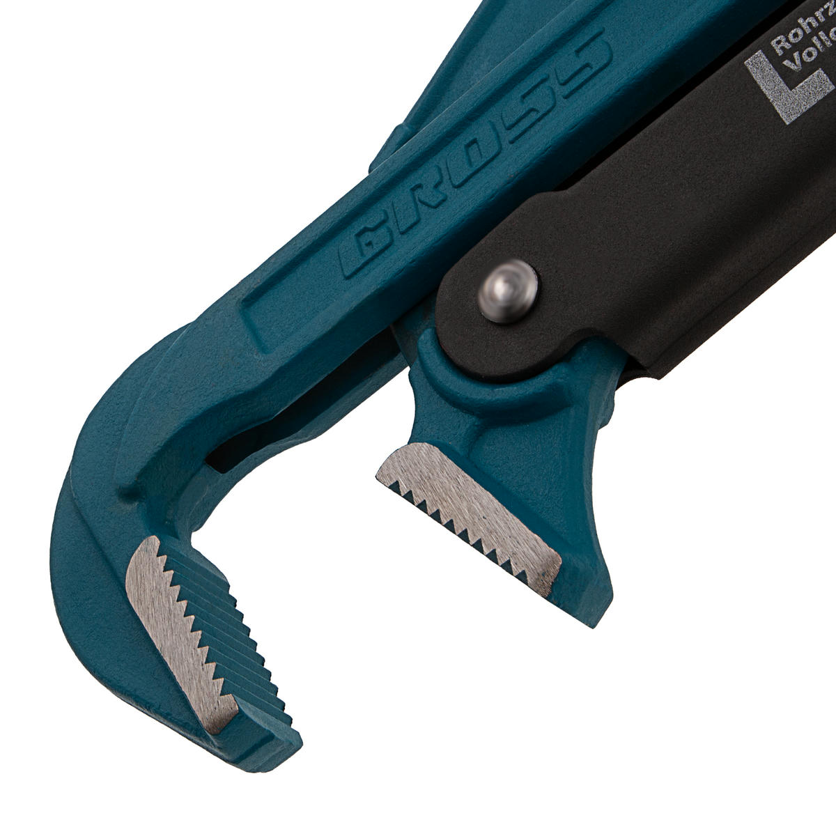 Ключ трубный рычажный №4,3" цельнокованый тип CrV "L" GROSS preview 3