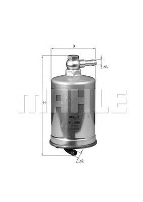 Фильтр топливный KNECHT KL 599 preview 1