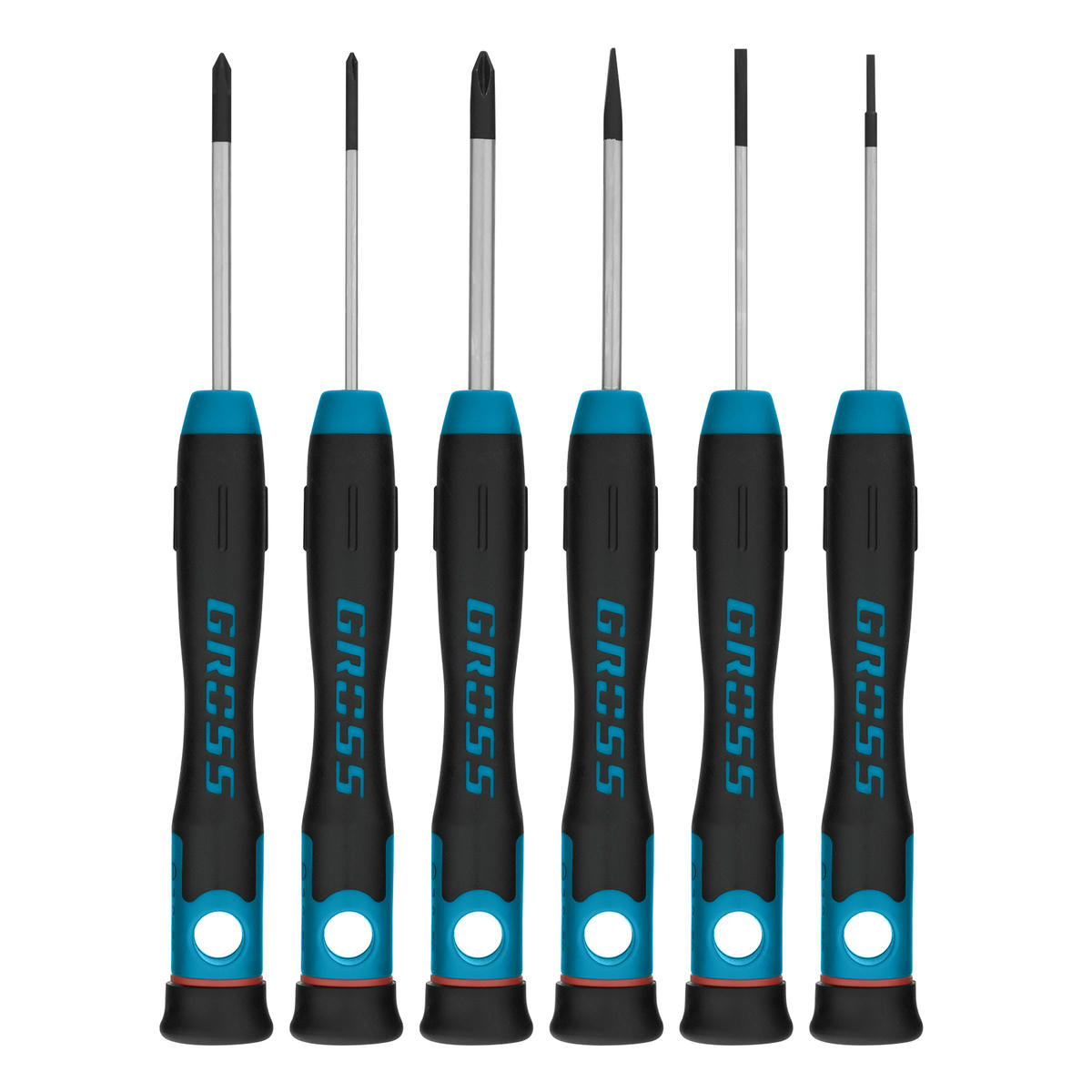 Набор отверток для точной механики 6 шт пласт.бокс GROSS preview 1