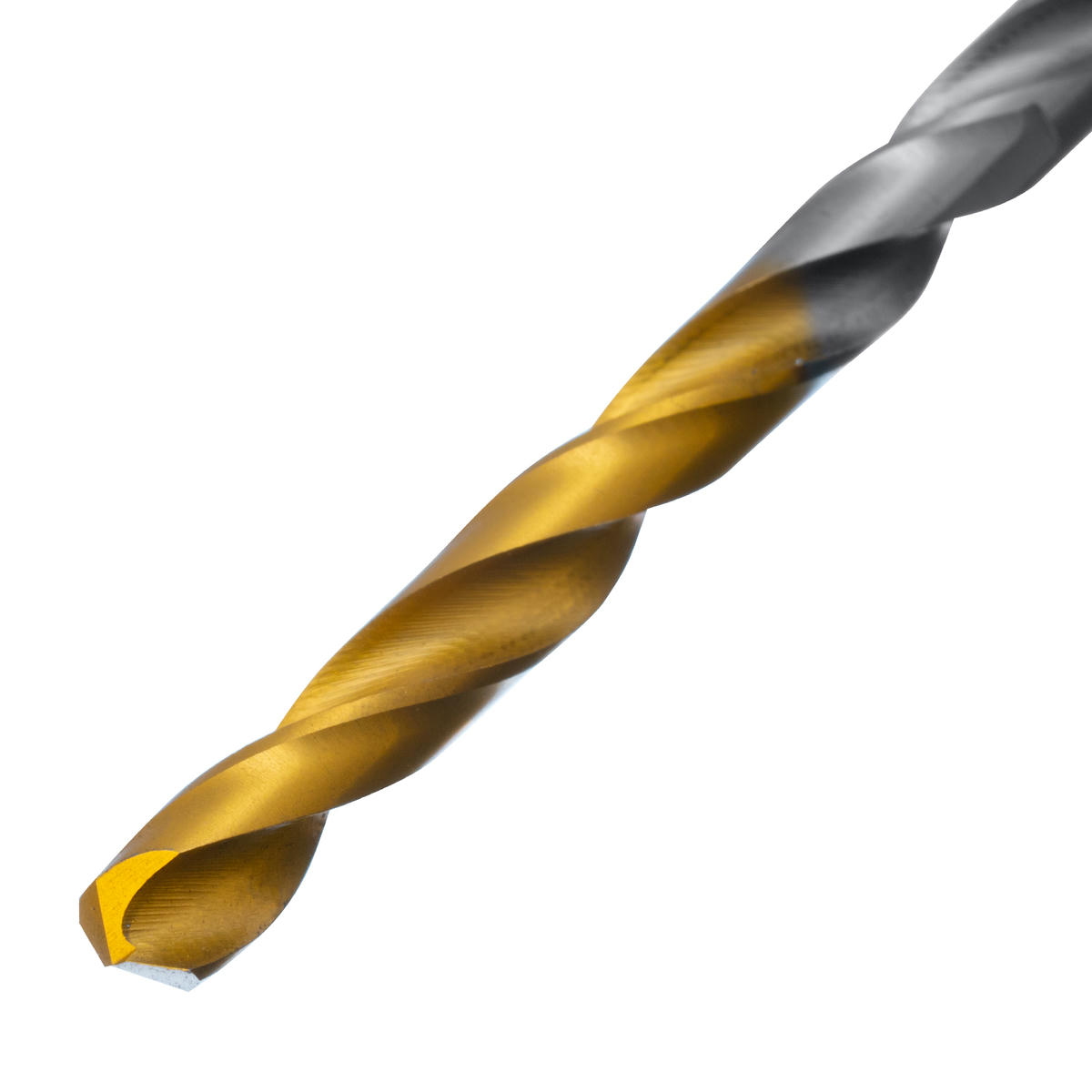 Сверло спиральное по металлу 4 x 75мм, Р6М5, Golden Tip // Denzel preview 3