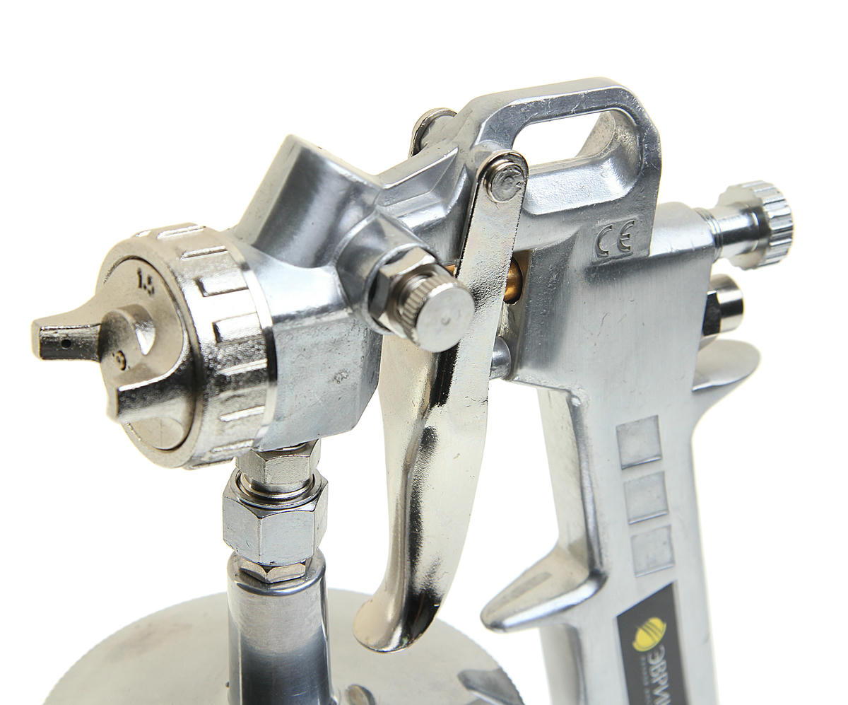 Краскопульт с ниж. алюминиевым бачком 750мл 0,5мм ЭВРИКА preview 3