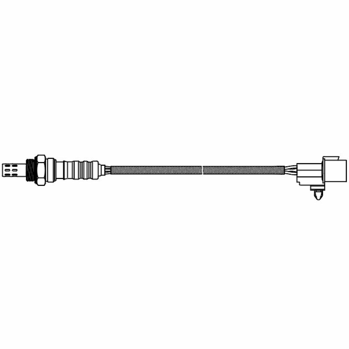 Датчик кисл. для а/м Chevrolet Epica (06-) 2.0i/2.5i после кат. короткий (VS-OS 0540) preview 2