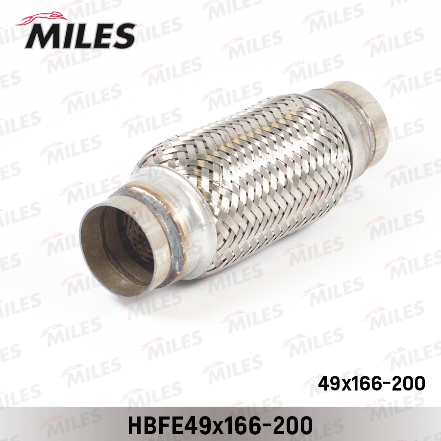 Гофра глушителя MILES HBFE49X166-200 preview 1