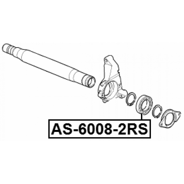 Подшипник FEBEST AS-6008-2RS preview 2