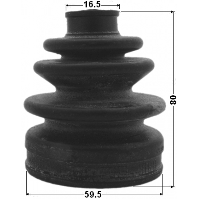 Пыльник ШРУСа наружный передний FEBEST 0317-HRV preview 2