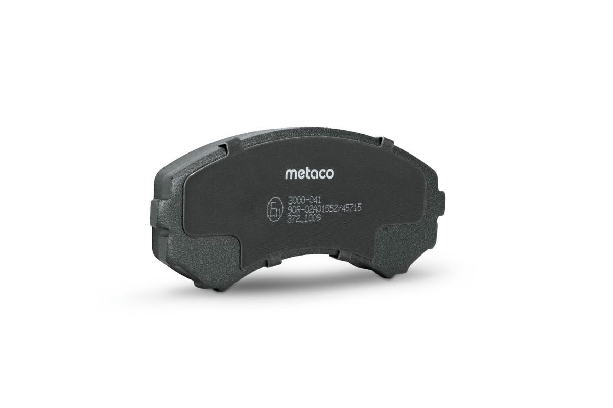 Колодки тормозные передние к-кт metaco 3000-041 preview 2