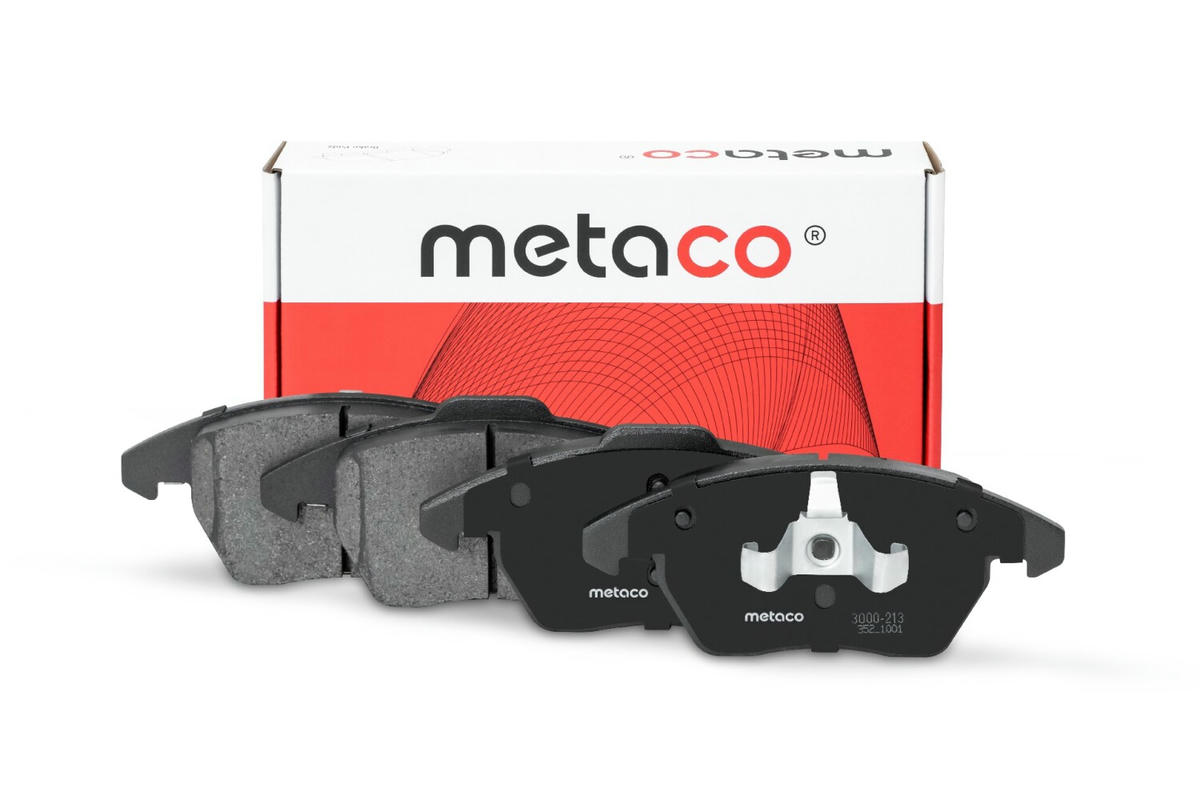Колодки тормозные передние к-кт metaco 3000-213 preview 1