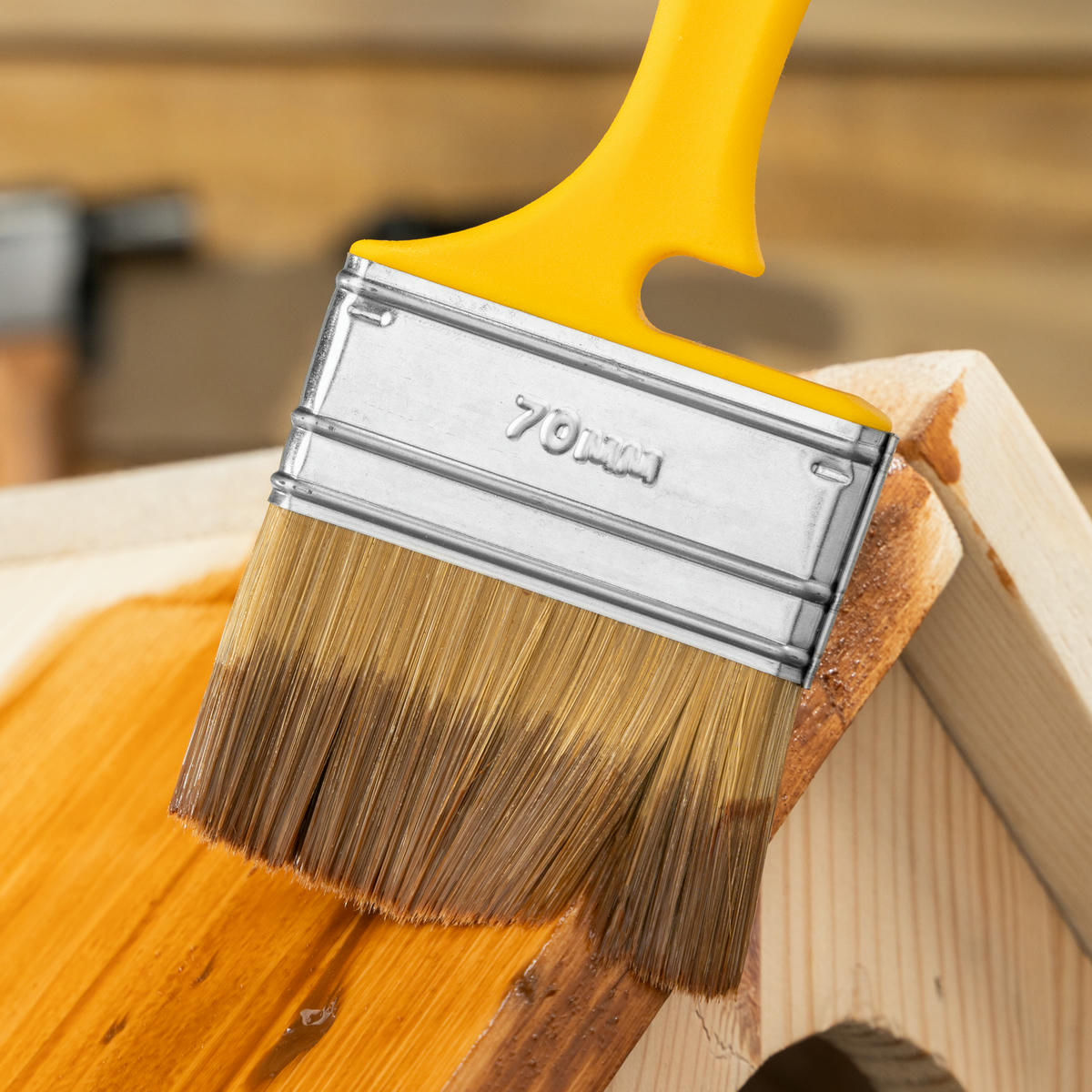 Кисть флейцевая ЛАКИ 70x12 мм MATRIX 83365 preview 7