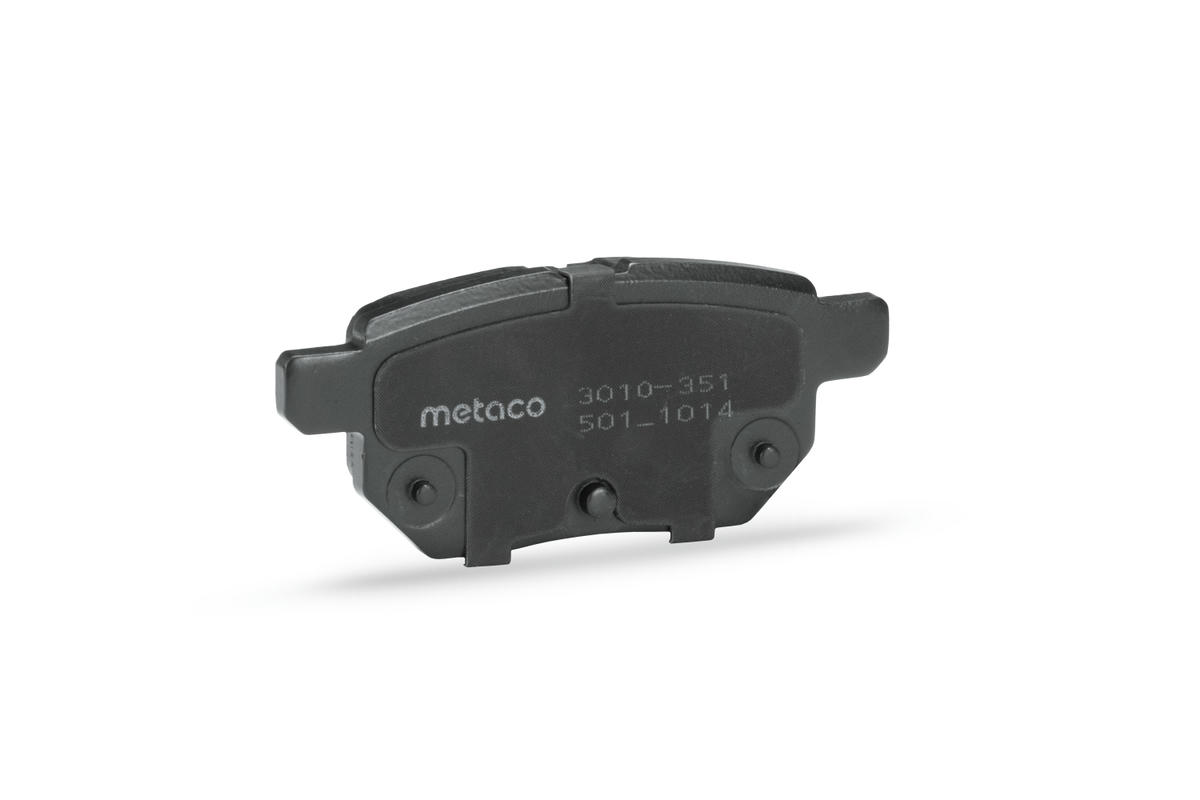 Колодки тормозные задние к-кт metaco 3010-351 preview 2
