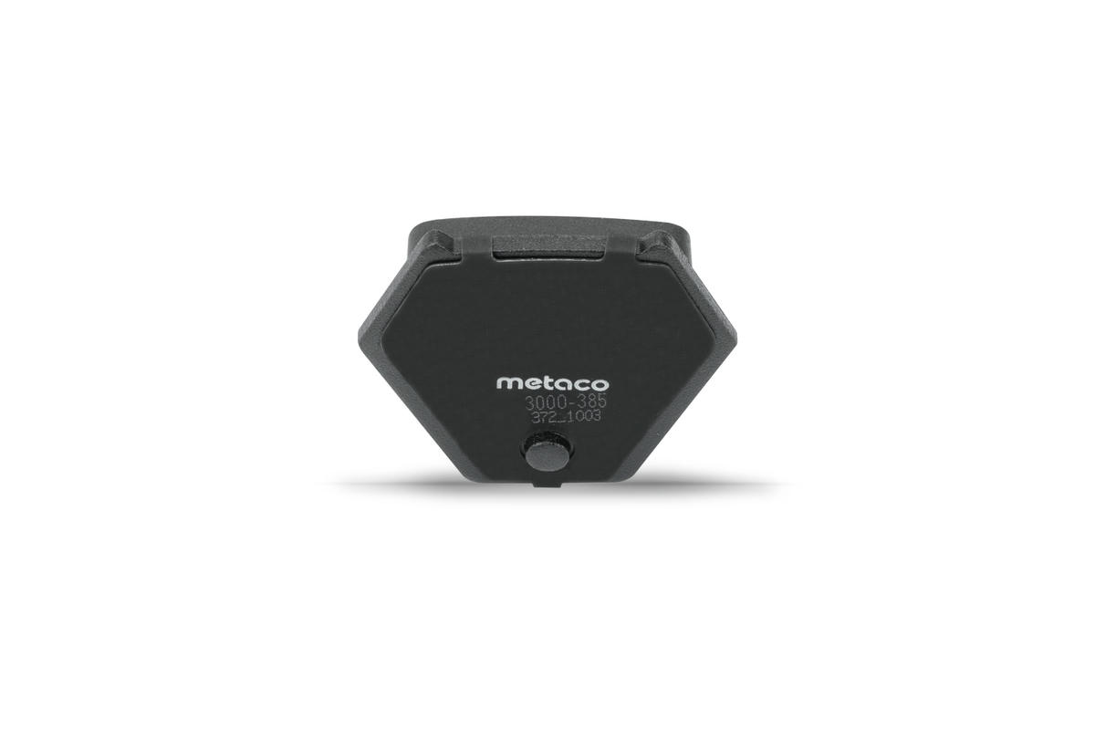 Колодки тормозные передние к-кт metaco 3000-385 preview 5